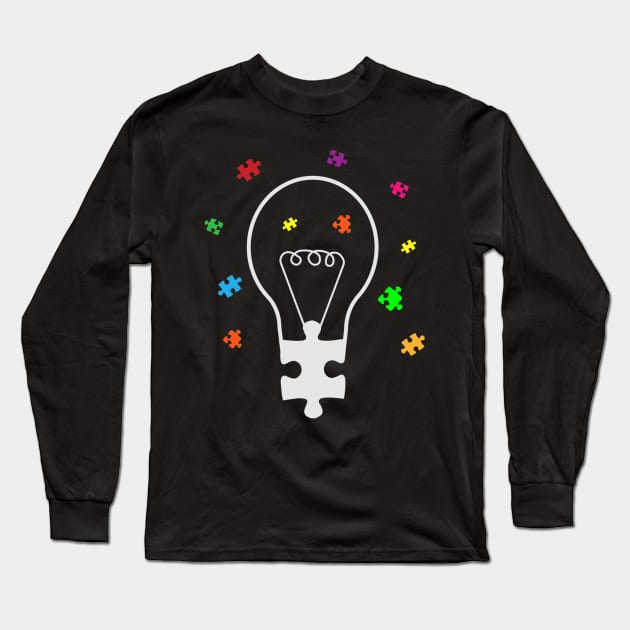 Unique Idea Kids Autism Awareness Children Superpower Long Sleeve T-Shirt by ShariLambert